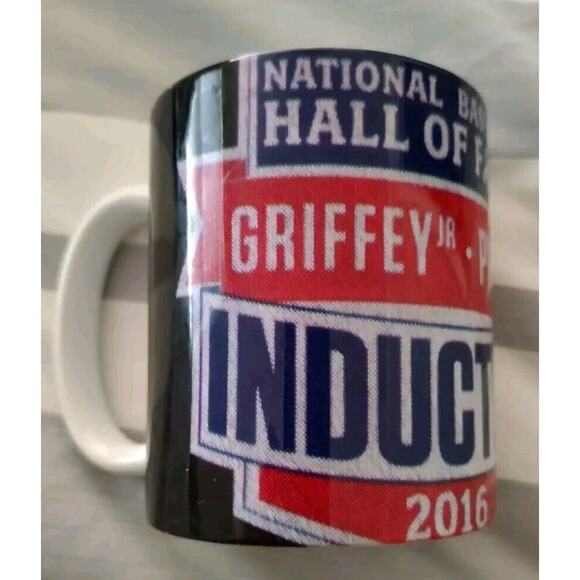 Ken Griffey Jr, Mike Piazza Hall Of Fame Induction Coffee Mug - Picture 2 of 6